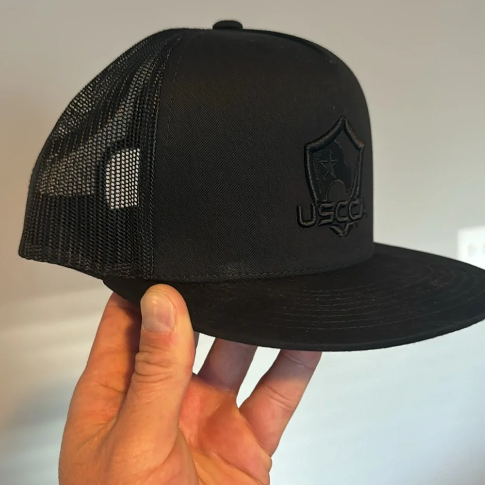 USCCA hat - SnapBack trucker hat. Worn once but is dusty from sitting